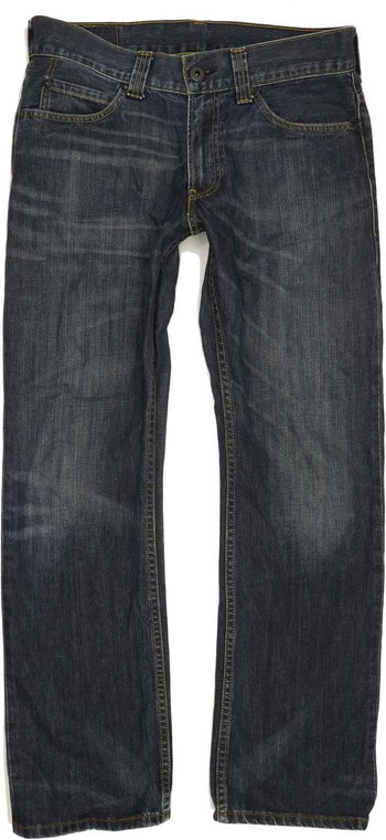 Levi's 506 Men Blue Straight Regular Jeans W34 L31 (89127)