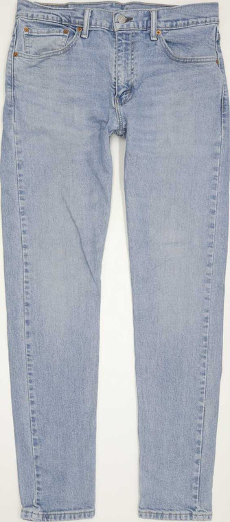 Levi's Men Blue Tapered Slim Stretch Jeans W32 L31 (89100)