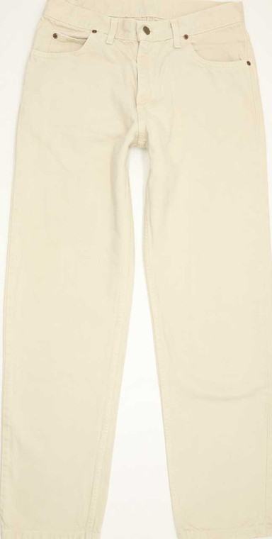 Lee Brooklyn Men Beige Straight Regular Jeans W33 L31 (89384)