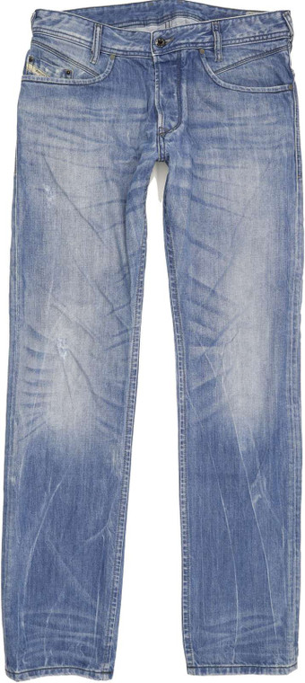 Diesel Iakop 0316P Men Blue Tapered Slim Jeans W30 L32 (89433)