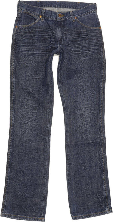Wrangler Men Blue Straight Regular Jeans W31 L34 (89958)