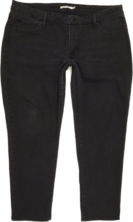 Levi's 311 Shaping Men Black Skinny Regular Stretch Jeans W44 L29 (89866)