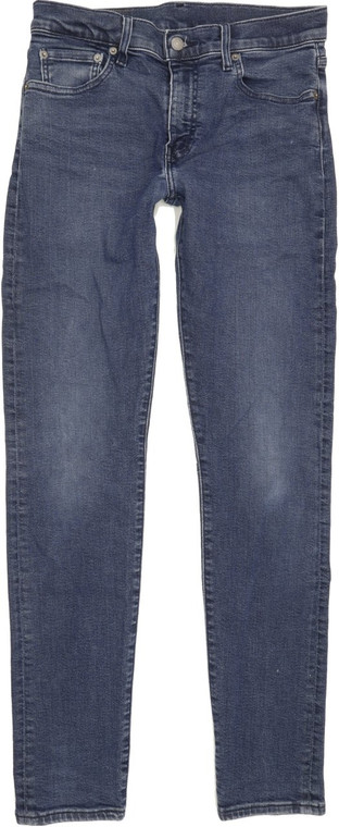 Levi's 512 Men Blue Tapered Slim Stretch Jeans W29 L32 (89838)