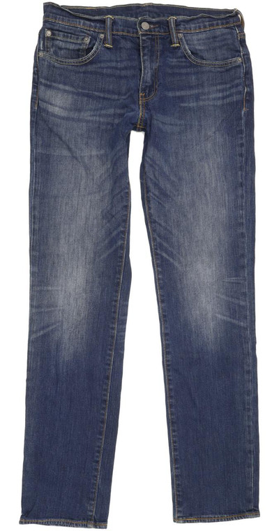 Levi's 511 Men Blue Straight Slim Stretch Jeans W32 L32 (90325)