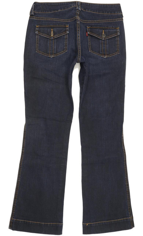 Levi's Women Blue Bootcut Regular Stretch Jeans W32 L31 (90848)