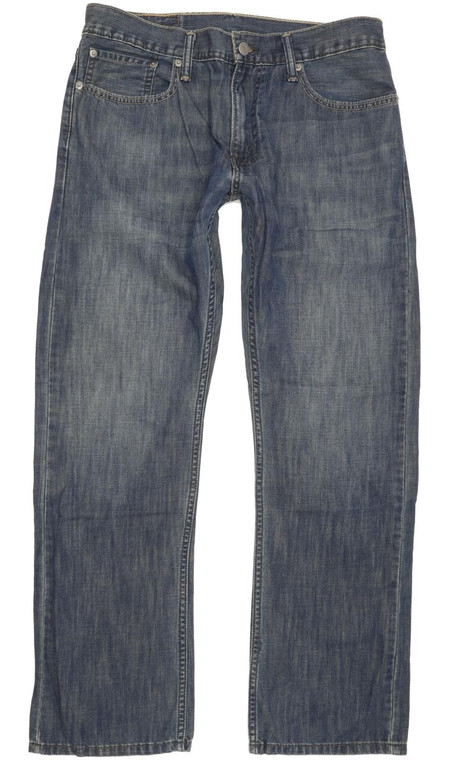 Levi's 514 Men Blue Straight Slim Jeans W32 L30 (90895)