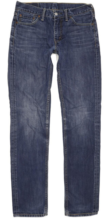 Levi's 511 Men Blue Straight Slim Jeans W30 L33 (91030)