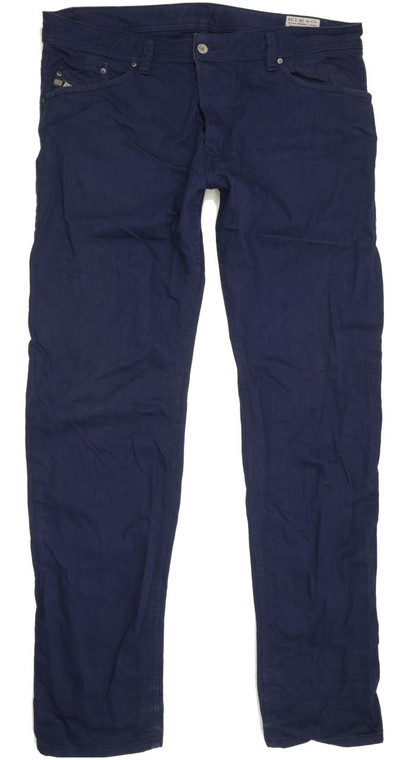 Diesel Darron 008QU Men Blue Tapered Slim Jeans W38 L35 (91432)