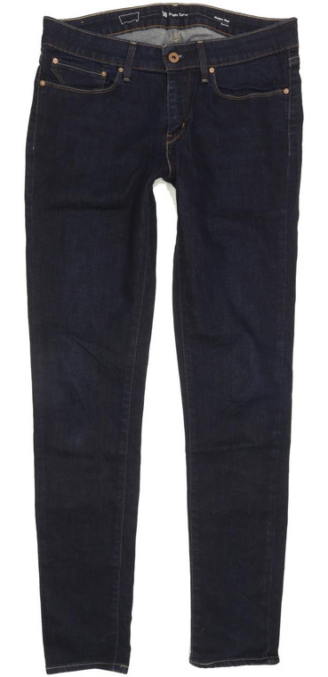 Levi's Slight Curve Women Navy Skinny Slim Stretch Jeans W30 L30 (92497)