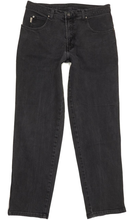 Pioneer Sportive Men Black Straight Regular Stretch Jeans W33 L31 (92365)