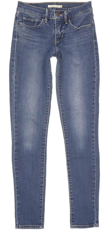 Levi's 311 Shaping Women Blue Skinny Slim Stretch Jeans W24 L30 (92703)