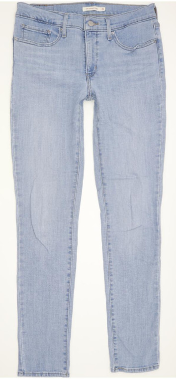 Levi's 311 Shaping Women Blue Skinny Slim Stretch Jeans W30 L31 (92836)