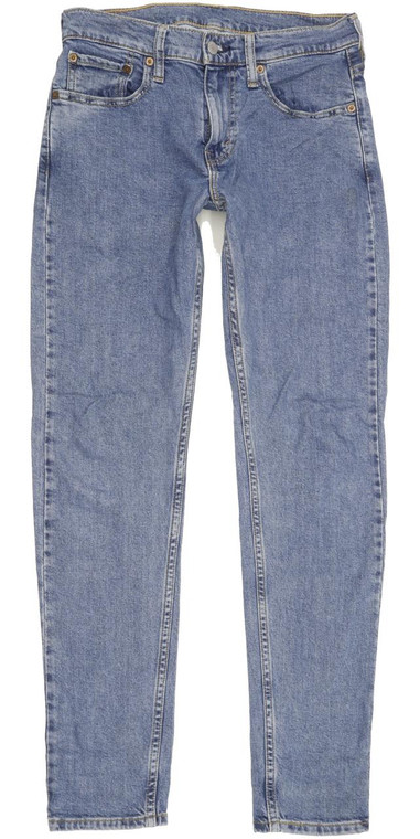 Levi's 512 Lo-Ball Men Blue Tapered Slim Jeans W29 L32 (93167)