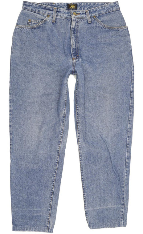 Lee Envy Blue Tapered Relaxed Jeans High Waisted W35 L28 (93414)
