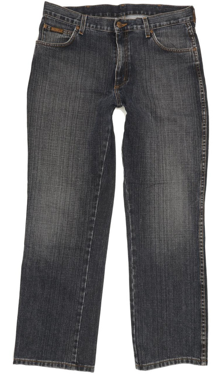 Wrangler Men Blue Straight Regular Jeans W36 L31 (93429)