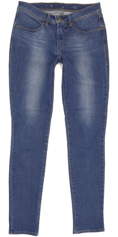 Levi's Women Blue Skinny Slim Stretch Jeans W27 L30 (94218)