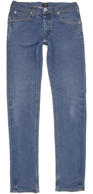 Lee Daren Men Blue Straight Slim Stretch Jeans W32 L35 (94758)
