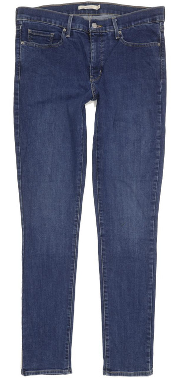 Levi's 311 Shaping Women Blue Skinny Slim Stretch Jeans W33 L32 (95757)