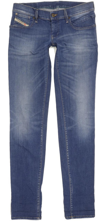 Diesel Getlegg Women Blue Skinny Slim Stretch Jeans W28 L33 (95935)
