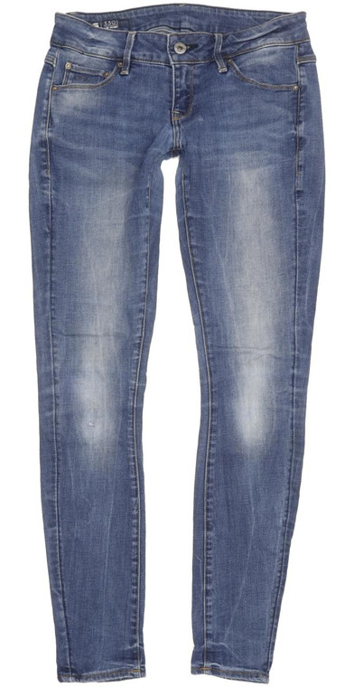 G-Star 3301 Low Women Blue Skinny Slim Stretch Jeans W26 L29 (95902)