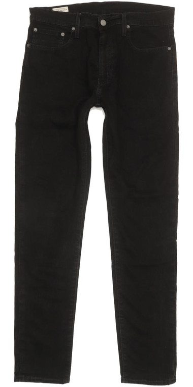 Levi's 512 Men Black Tapered Slim Stretch Jeans W32 L31 (98595)
