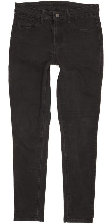 Levi's Women Black Skinny Slim Stretch Jeans W29 L30 (101989)