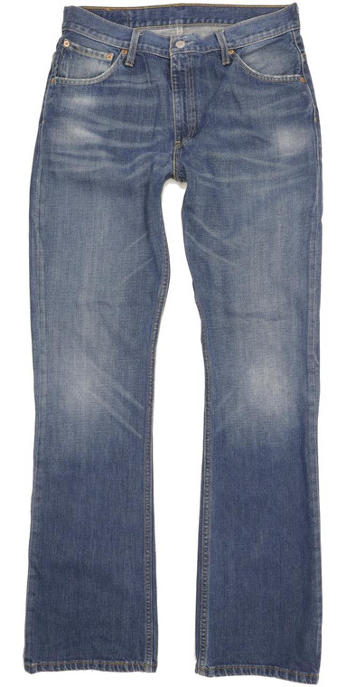 Levi's 507 Men Blue Bootcut Regular Jeans W33 L35 (102095)
