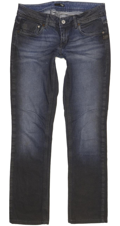 G-Star Women Blue Straight Slim Stretch Jeans W29 L30 (103362)