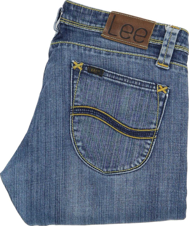 Lee Women Blue Bootcut Regular Jeans W31 L28 | Fabb Fashion image 1