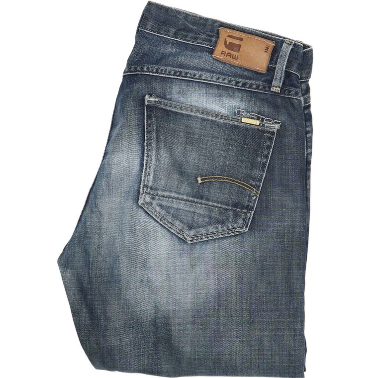 G-Star 3301 Correct Bootcut Regular W30 L34 Jeans in Good used condition with some wear to the crotch. Fast & Free UK Delivery. Buy with confidence from Fabb Fashion. image 1