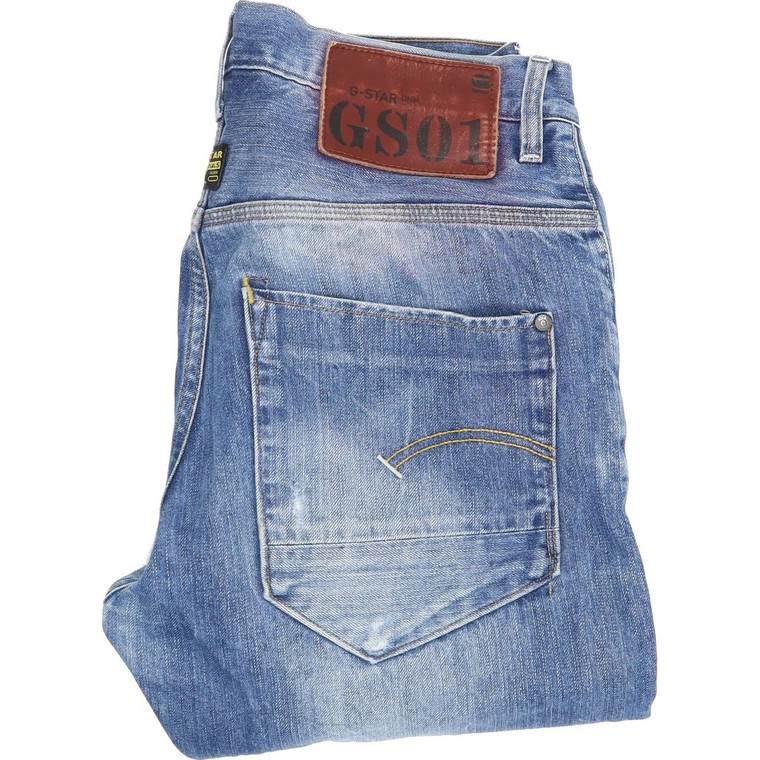 G-Star New Radar Tapered Regular W30 L34 Jeans in Good used condition with some wear to the crotch. Fast & Free UK Delivery. Buy with confidence from Fabb Fashion. image 1