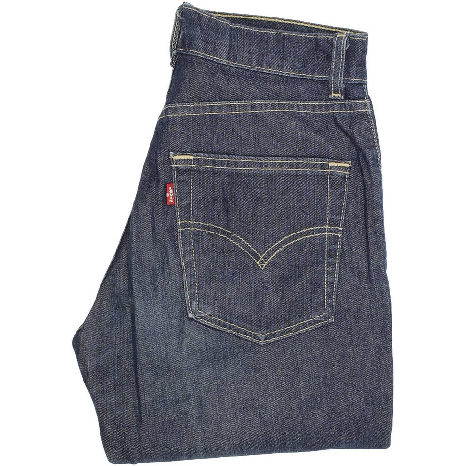Levi's 525 Women Blue Bootcut Regular Stretch Jeans W27 L32 | Fabb Fashion