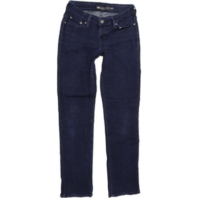 Levi's Slight Curve Women Blue Straight Regular Stretch Jeans W25 L30 |  Fabb Fashion