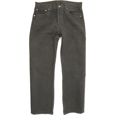 Levi's 501 Made in USA Straight Regular Mom W33 L28 Jeans in Good used conditionMade in USA, please note the legs have been shortened to 28". Fast & Free UK Delivery. Buy with confidence from Fabb Fashion. image 1