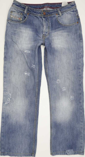 Diesel Slammer 0087J Men Blue Straight Regular Jeans W32 L28