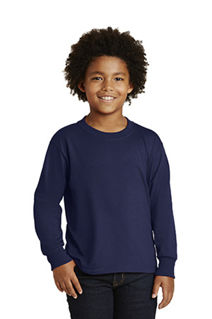 Youth Dri-Power  Active 50/50 Cotton/Poly Long Sleeve T-Shirt