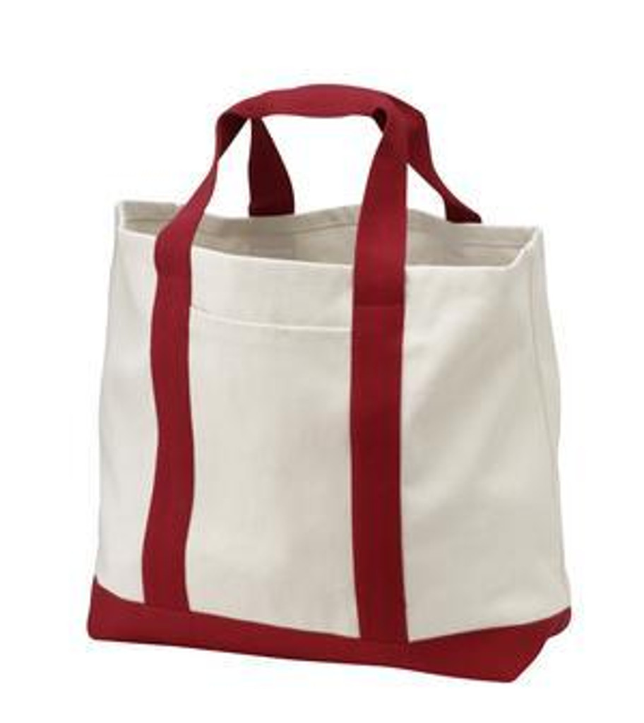 Two-Tone Shopping Tote