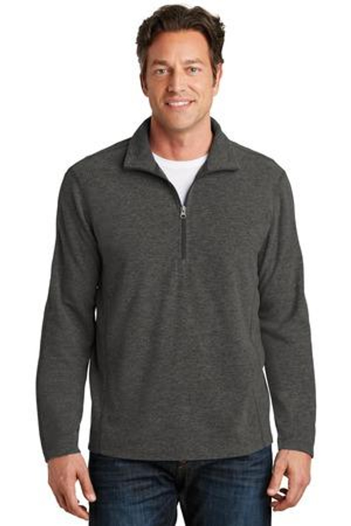 Heather Microfleece 1/2-Zip Pullover