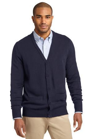 V-Neck Cardigan Sweater with Pockets 