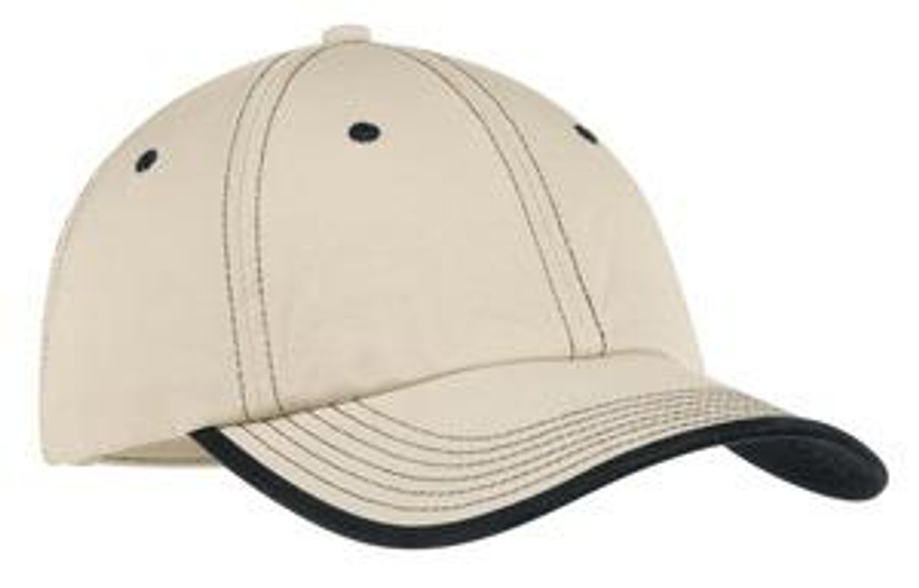 Vintage Washed Contrast Stitch Cap