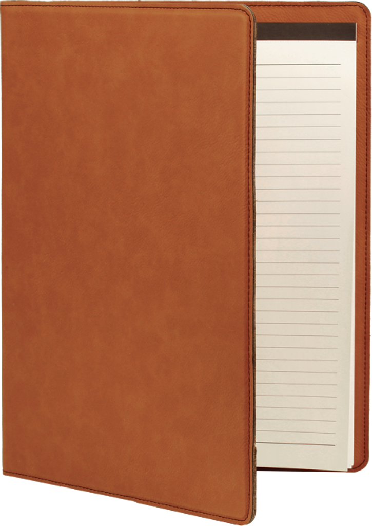 Rawhide Leatherette Portfolio with Notepad 267
