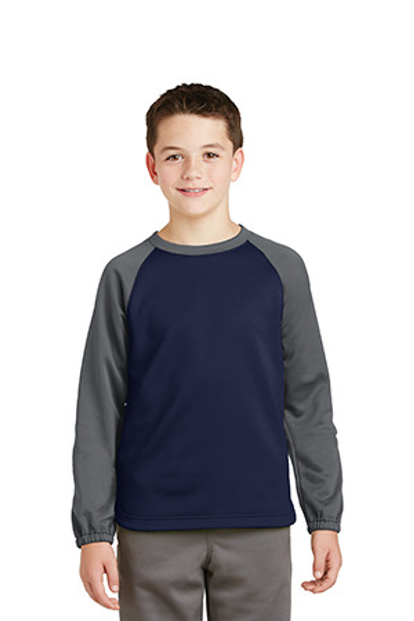 Sport-Tek Youth Colorblock Raglan Jersey, Product