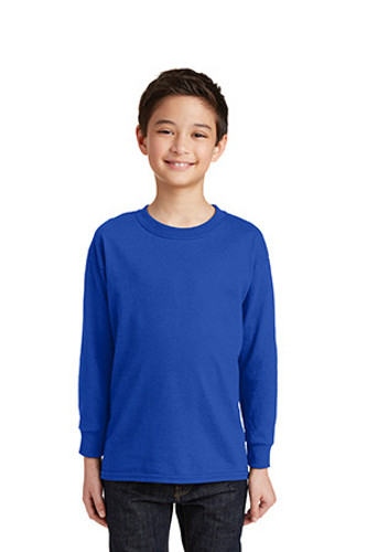 Youth Heavy Cotton 100% Cotton Long Sleeve T-Shirt