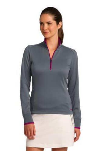 Ladies Dri-FIT 1/2-Zip Cover-Up