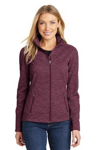 Ladies Digi Stripe Fleece Jacket