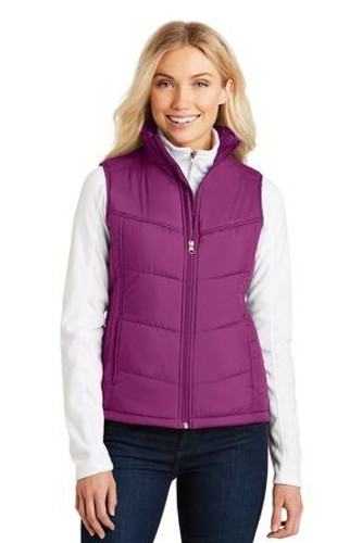 Ladies Puffy Vest