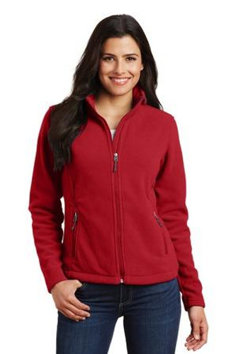 Ladies Heathered Sweater-Fleece Jacket - RDC Rockywold Deephaven Camps