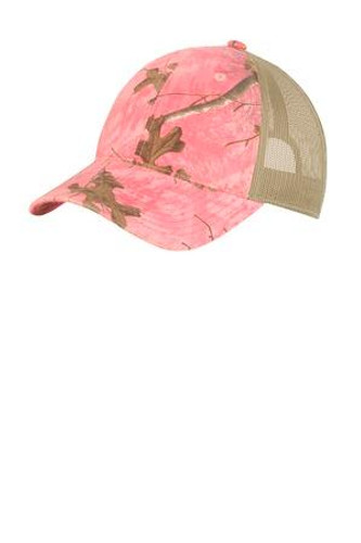 Unstructured Camouflage Mesh Back Cap