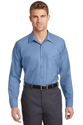 Long Size  Long Sleeve Industrial Work Shirt
