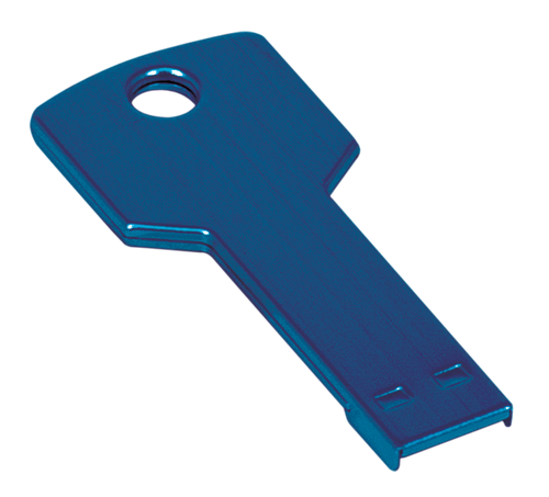 GB Blue Key USB Flash Drive